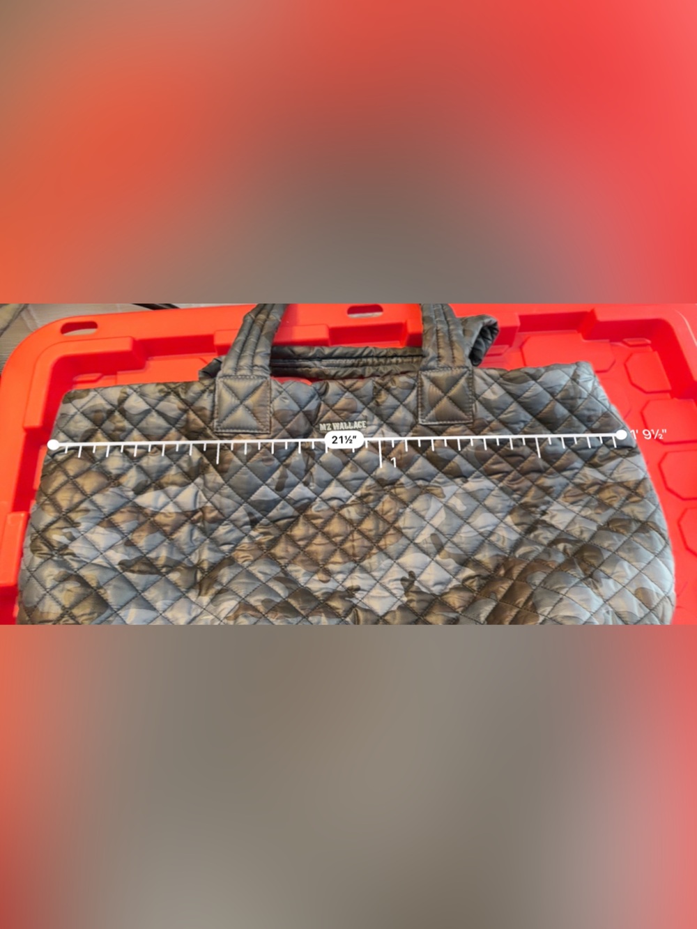 MZ Wallace Sutton Quilted
Tote in Dark Navy Camo - Picture 11 of 13